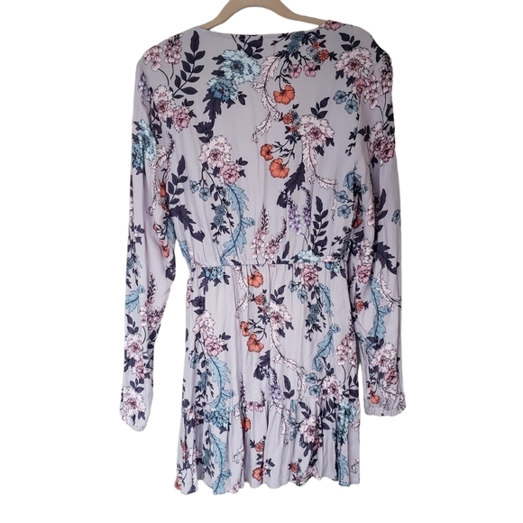 MINKPINK Floral Long Sleeve Dress - Multicolor - Picture 4 of 7